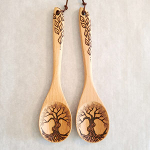 Hand Burnt Wooden Spoons